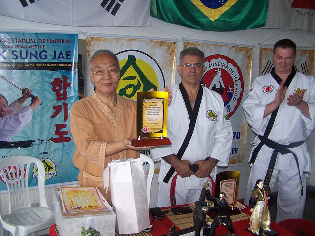 Seminrio de Hapkido com Gro Mestre park em Minas Gerais