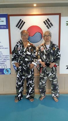 Gro Mestre Park Sung Jae e Gro Mestre Hong