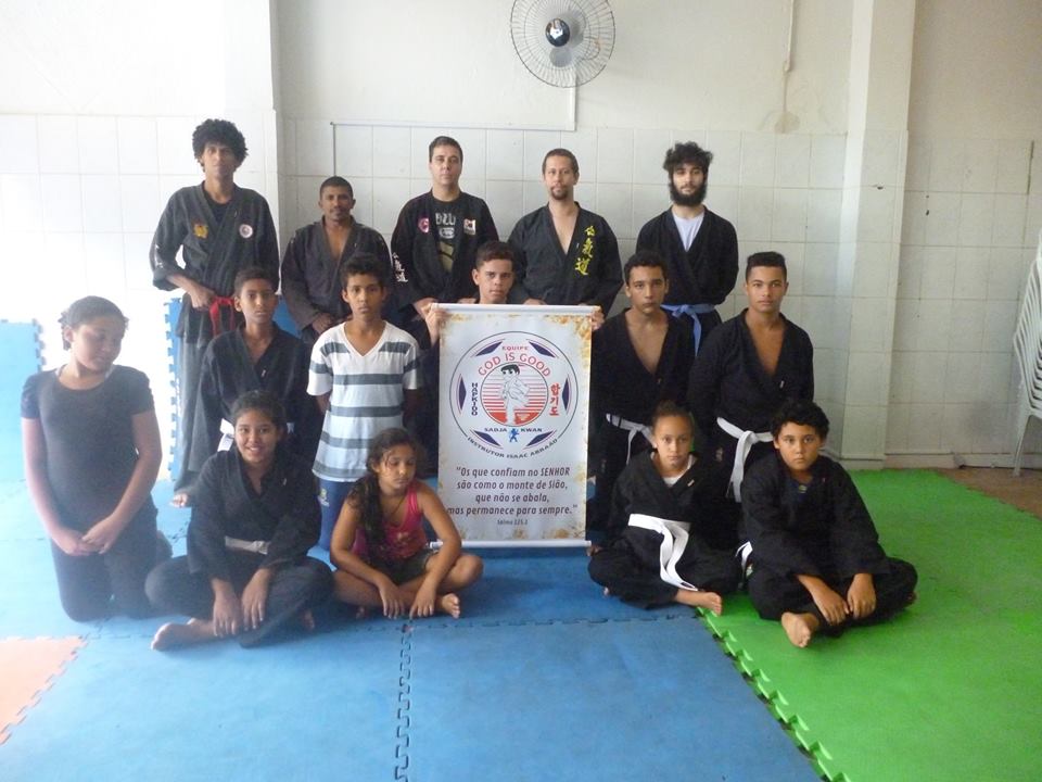 Treinamento especial de Hapkido com a Equipe God is Good