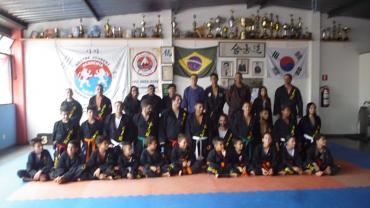 EXAME DE FAIXA COLORIDA DE HAPKIDO