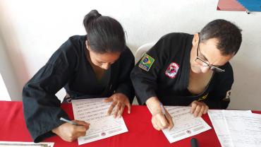 EXAME DE FAIXA PRETA DE HAPKIDO