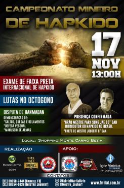 CAMPEONATO MINEIRO DE HAPKIDO 2018 - 
1� DESAFIO MONTE CARMO - BETIM 