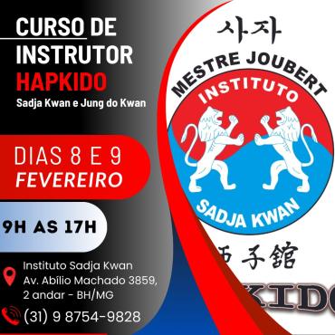 CURSO ESTADUAL DE INSTRUTOR DE HAPKIDO